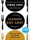 Cover image for Leaders Eat Last